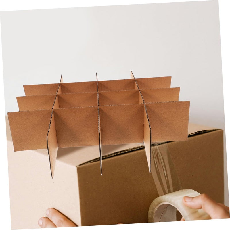 PRETYZOOM 48 Packing Dividers for Plates Glassware Fragile Items Cardboard Moving Box Inserts - Image 4